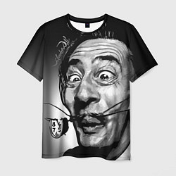 Футболка мужская Salvador Dali - grimace, цвет: 3D-принт