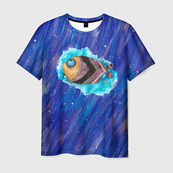 Мужская футболка Забавная рыба
