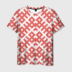 Мужская футболка Славянский орнамент этнический узор