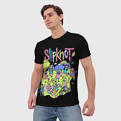 Футболка мужская Slipknot cuties, цвет: 3D-принт — фото 2