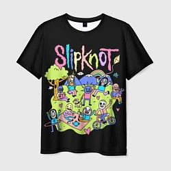 Футболка мужская Slipknot cuties, цвет: 3D-принт