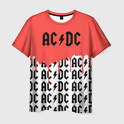 Мужская футболка Ac dc rock