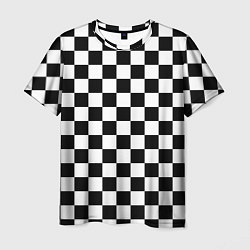 Мужская футболка Chess Squares Cubes