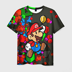 Мужская футболка Super Mario Cubes 2022