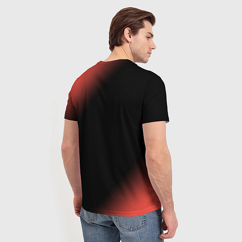 Мужская футболка ХАГИ ВАГИ - Градиент / 3D-принт – фото 4