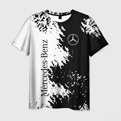 Футболка мужская Mercedes-Benz: Black & White, цвет: 3D-принт