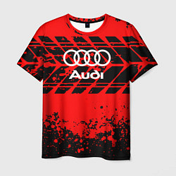 Мужская футболка Audi шины