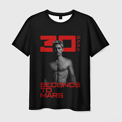 Футболка мужская 30 Seconds to Mars Jared Leto, цвет: 3D-принт