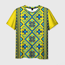 Мужская футболка Славянский национальный орнамент