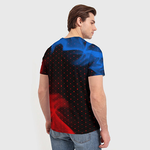 Мужская футболка ХАГИ ВАГИ - Огонь / 3D-принт – фото 4