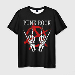 Мужская футболка Punk Rock Панки Хой