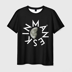 Мужская футболка Манескин и луна