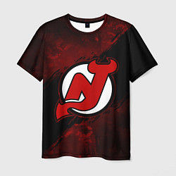 Мужская футболка New Jersey Devils, Нью Джерси Девилз