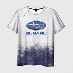 Мужская футболка Subaru Трещина