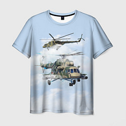 Мужская футболка Ми-8 Вертолёт