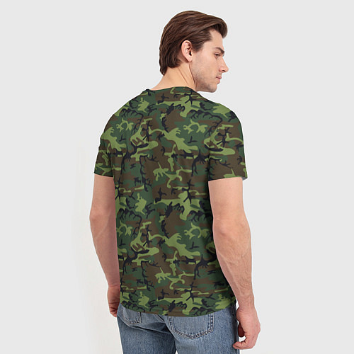 Мужская футболка Генерал Пивные Войска / 3D-принт – фото 4