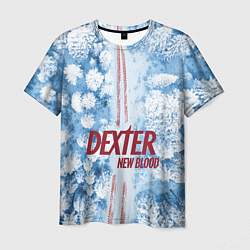 Мужская футболка Декстер: новый сезон - новая кровь