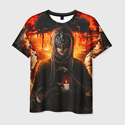 Мужская футболка FIRE KEEPER Dark SOULS III Дарк соулс