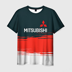 Мужская футболка Mitsubishi - Auto бренд