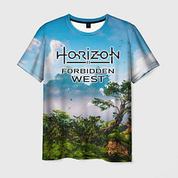 Мужская футболка Horizon Forbidden West Хоризон Запретный Запад