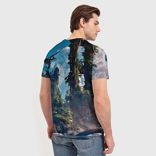 Мужская футболка Aloy Horizon / 3D-принт – фото 4