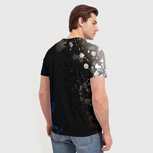 Мужская футболка БМВ Краски / 3D-принт – фото 4