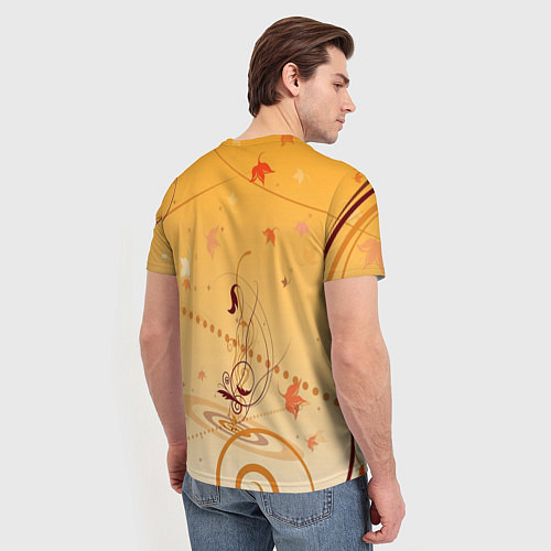Мужская футболка Умиротворение со мной / 3D-принт – фото 4