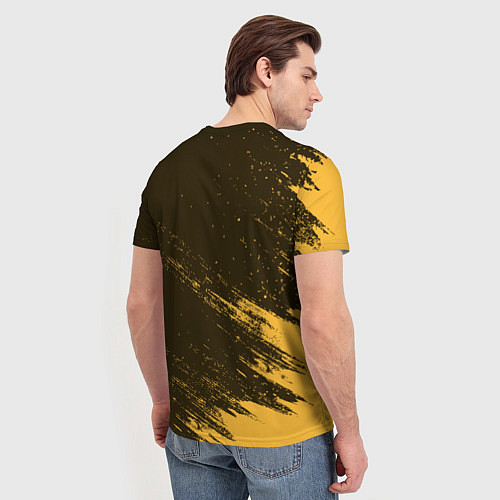 Мужская футболка CHEVROLET Яркий / 3D-принт – фото 4