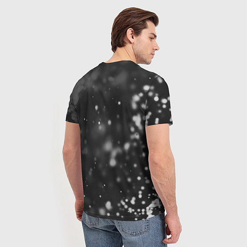 Мужская футболка CRYPTO - JUST HODL IT Частицы / 3D-принт – фото 4
