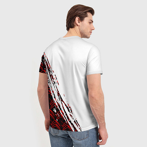 Мужская футболка Citroen ситроен / 3D-принт – фото 4