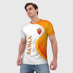 Футболка мужская Рома, цвет: 3D-принт — фото 2