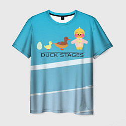 Мужская футболка Duck stages 3D