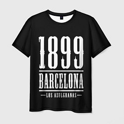 Футболка мужская Barcelona 1899 Барселона, цвет: 3D-принт