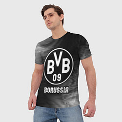 Футболка мужская БОРУССИЯ Borussia Art, цвет: 3D-принт — фото 2