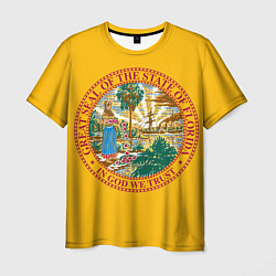 Мужская футболка Флорида США 3D