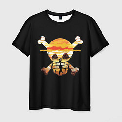 Мужская футболка One Piece череп