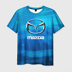Футболка мужская Mazda мазда, цвет: 3D-принт