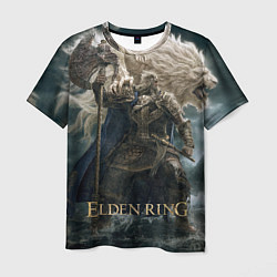 Мужская футболка Годфри и лев Elden Ring