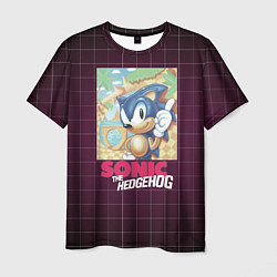 Мужская футболка Sonic The hedgehog 1991