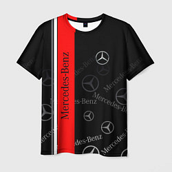 Мужская футболка Mercedes Паттерн