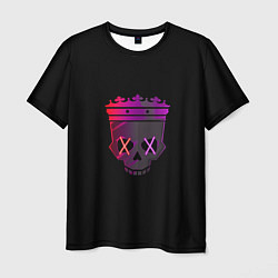Мужская футболка Череп с короной Skull with crown