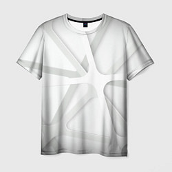 Мужская футболка Паутина Белая 3D 2022