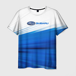 Мужская футболка Subaru субару sport