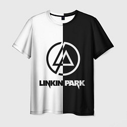 Мужская футболка Linkin Park ЧБ