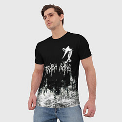 Футболка мужская Ghostemane Mercury Trash Gang Гостмейн Призрак гра, цвет: 3D-принт — фото 2