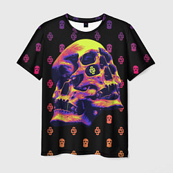 Мужская футболка Черепа 2 Skull Dope Street Market