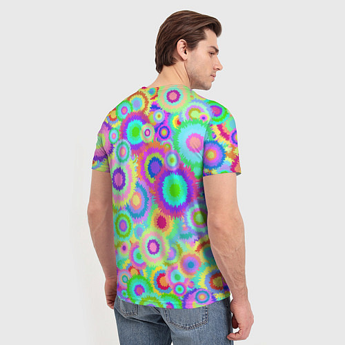 Мужская футболка Disco-Tie-Dye / 3D-принт – фото 4