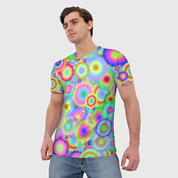 Футболка мужская Disco-Tie-Dye, цвет: 3D-принт — фото 2