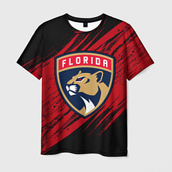 Мужская футболка Florida Panthers, Флорида Пантерз, NHL