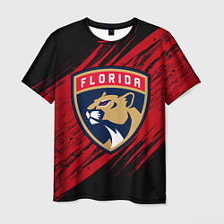 Мужская футболка Florida Panthers, Флорида Пантерз, NHL